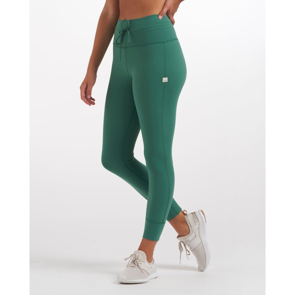Vuori Daily Legging Cactus Green Women's XS VW323 Premium Athleisure Tie Waist